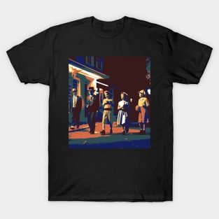 Mid-Century Trick or Treating T-Shirt